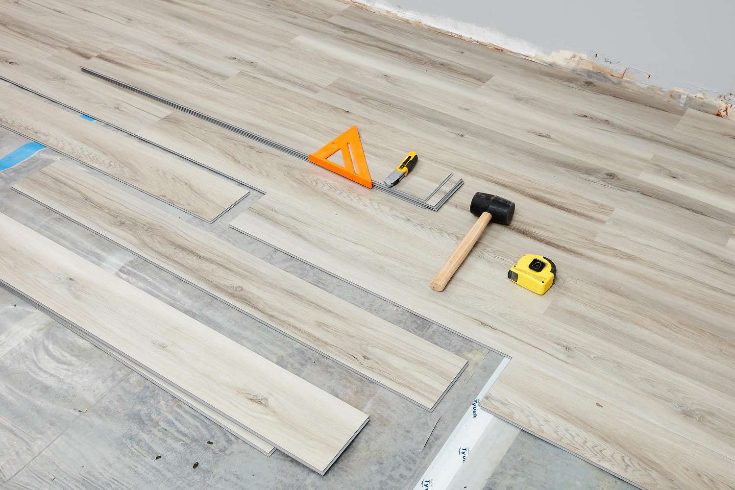 Vinyl Flooring Installation example 1